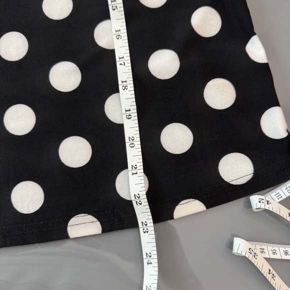 Black and white polka dot blouse - Picture 6 of 9